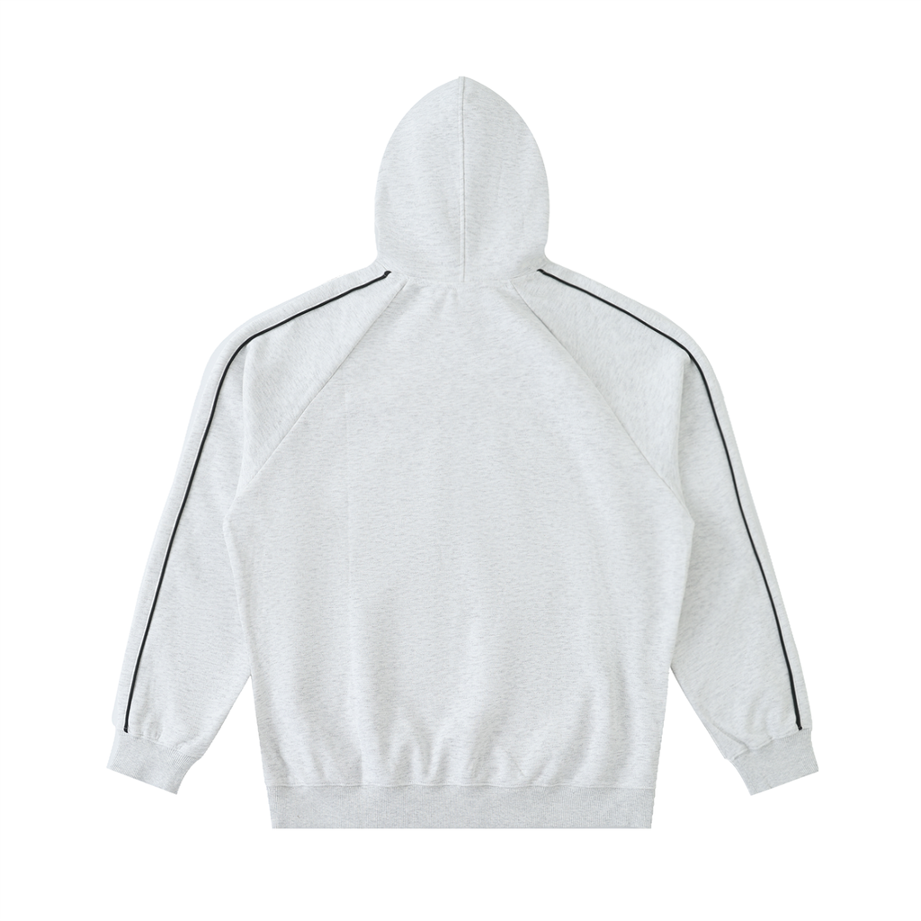 Nova Signature Hoodie - White Grey
