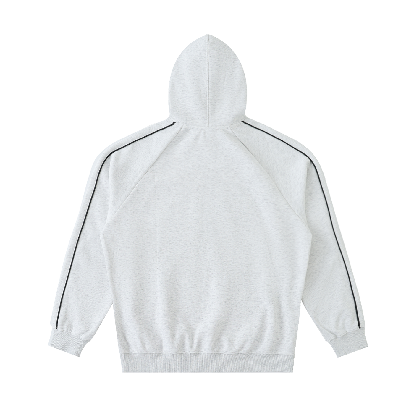 Nova Signature Hoodie - White Grey