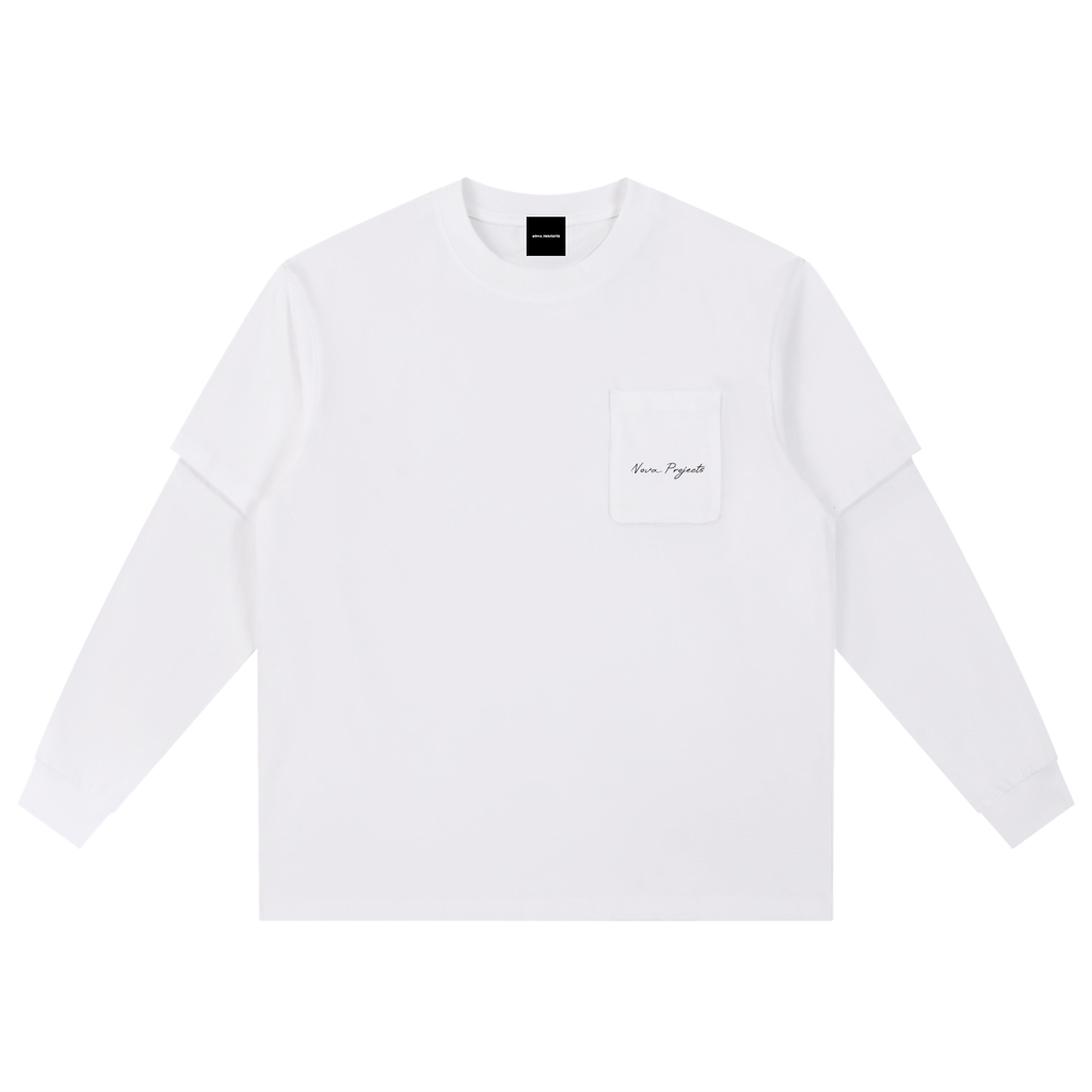 Nova Layered Long Sleeve Oversized Tee