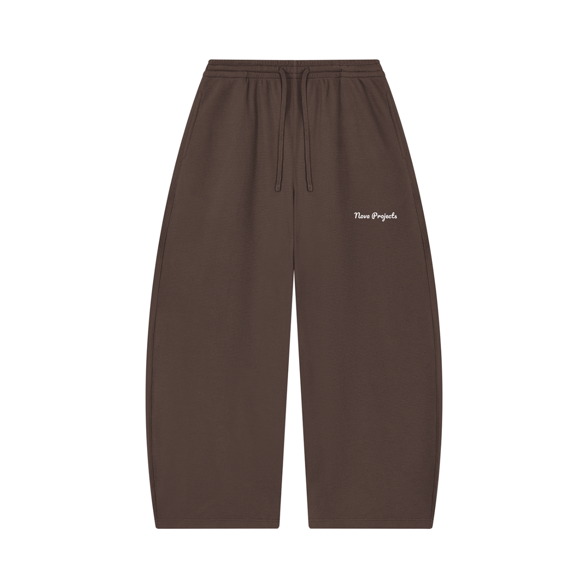 Baggy Unisex Waffle Sweatpants