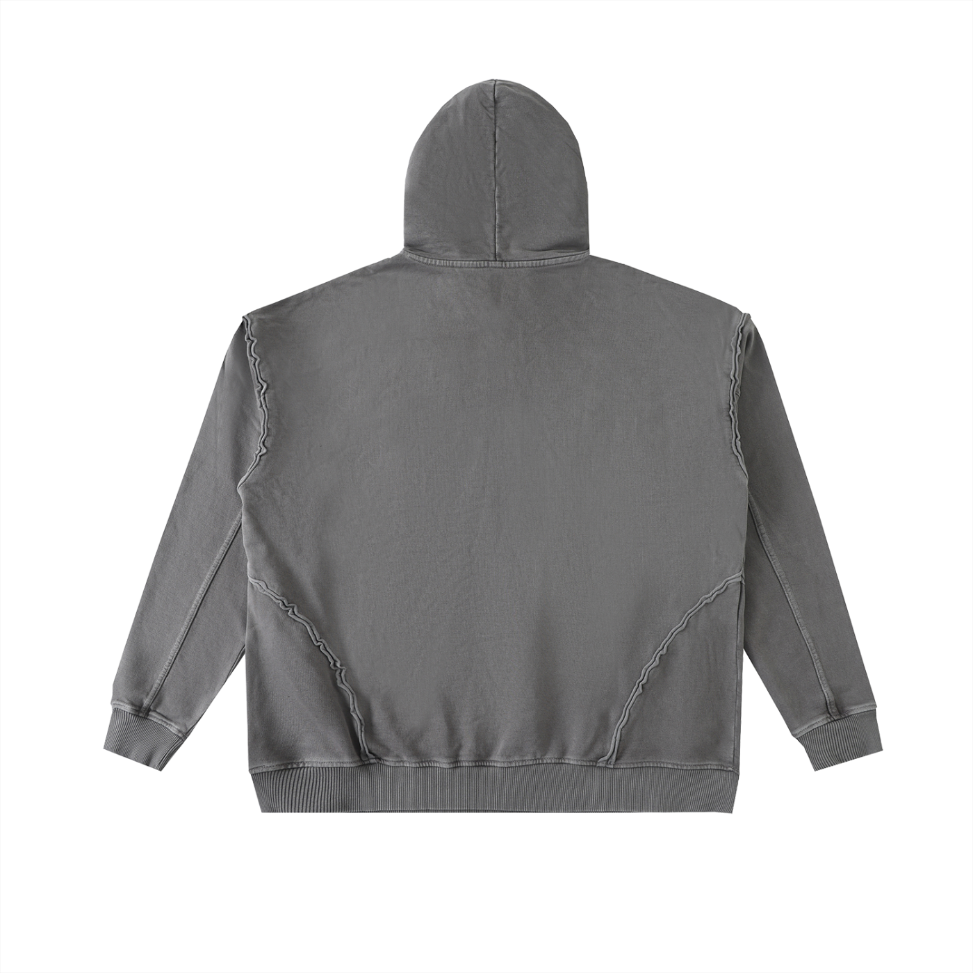 Nova Projects Raw-Seam Enzyme Washed Hoodie
