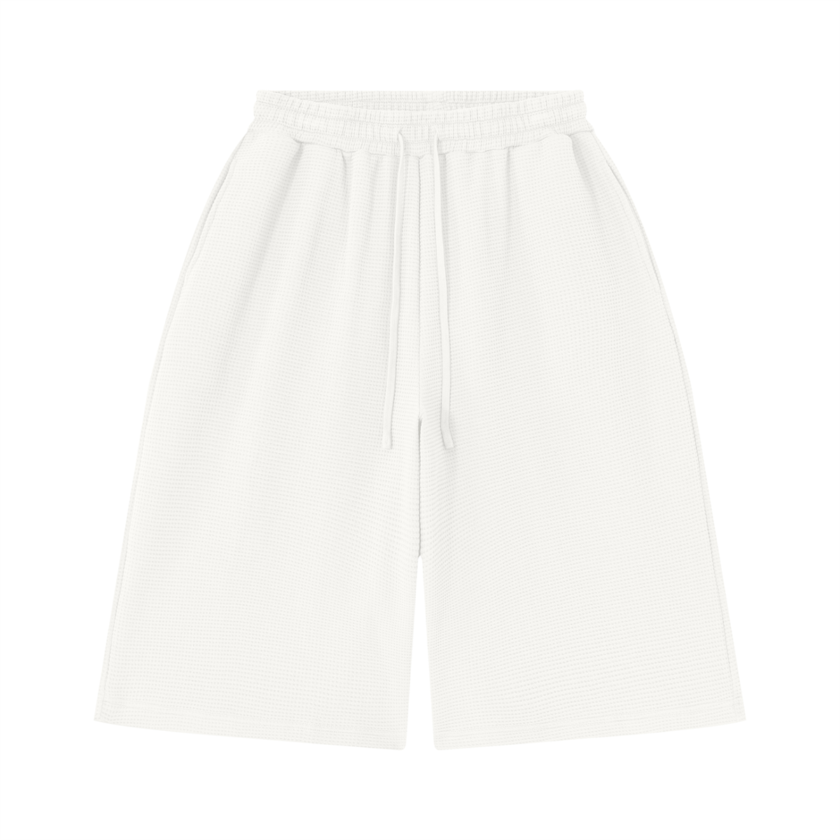 BLANK Unisex Waffle Shorts