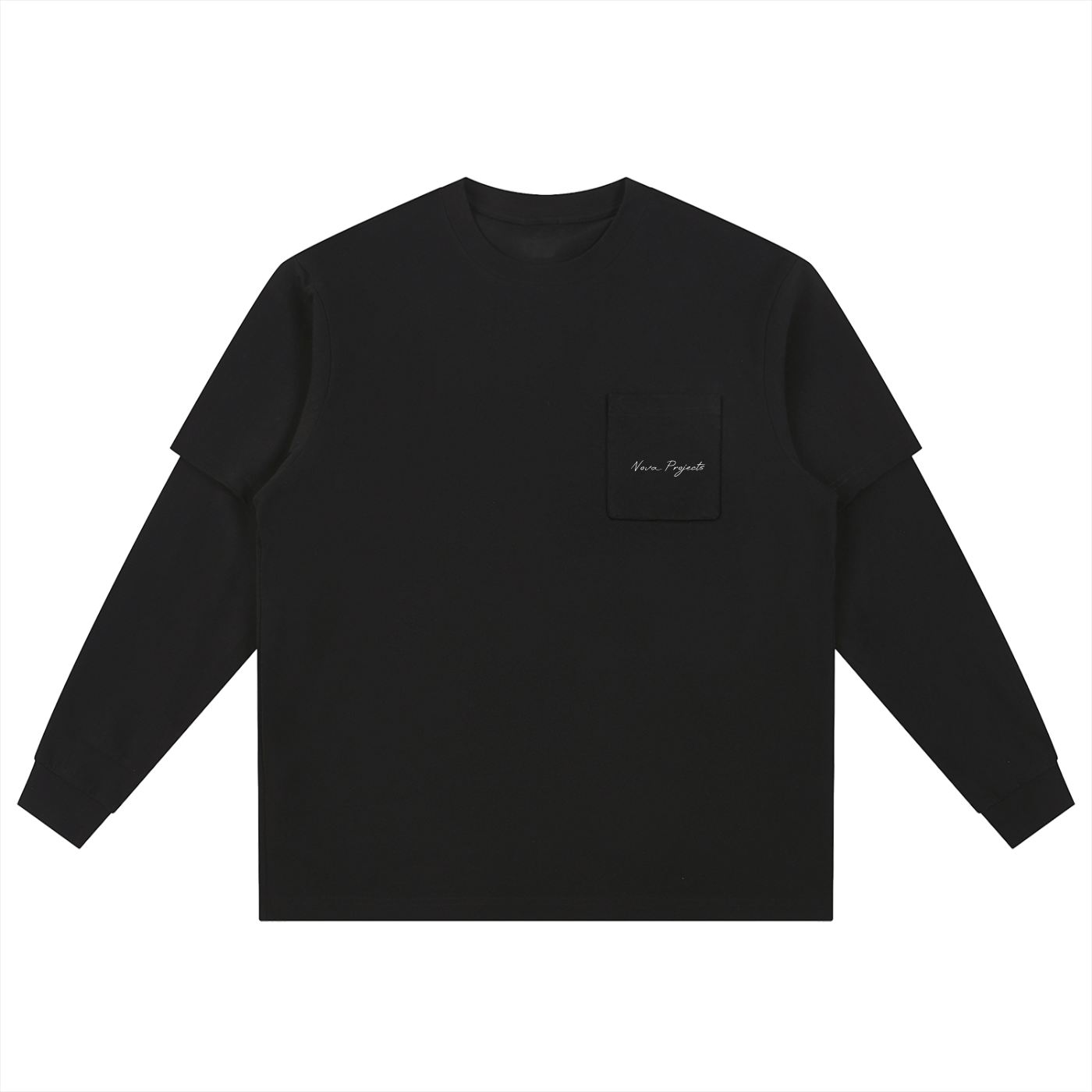 Nova Layered Long Sleeve Oversized Tee