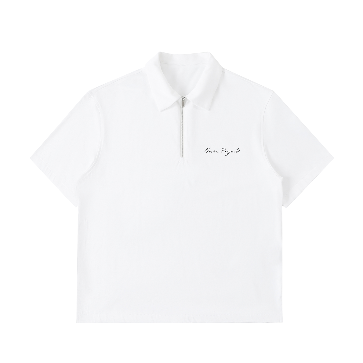 Nova Half-Zip Cotton Polo Shirt