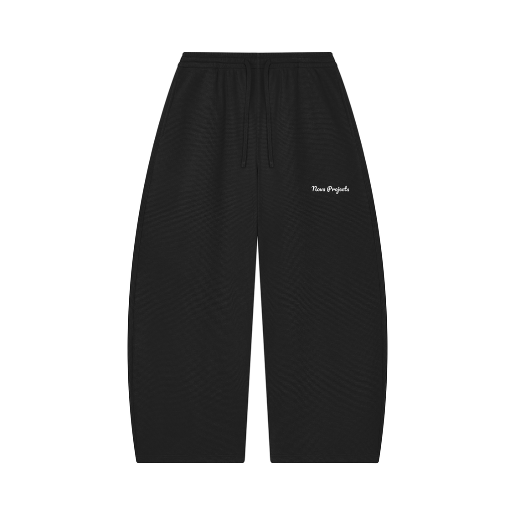Baggy Unisex Waffle Sweatpants
