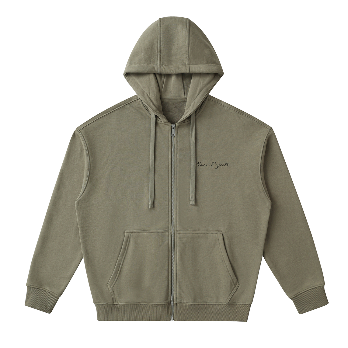 Nova Drop-Shoulder Zip Up Hoodie – NOVA PROJECTS