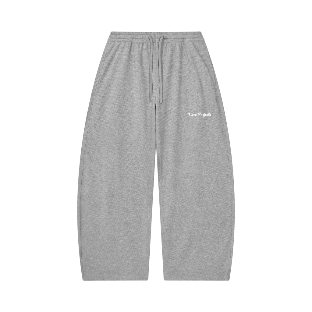 Baggy Unisex Waffle Sweatpants