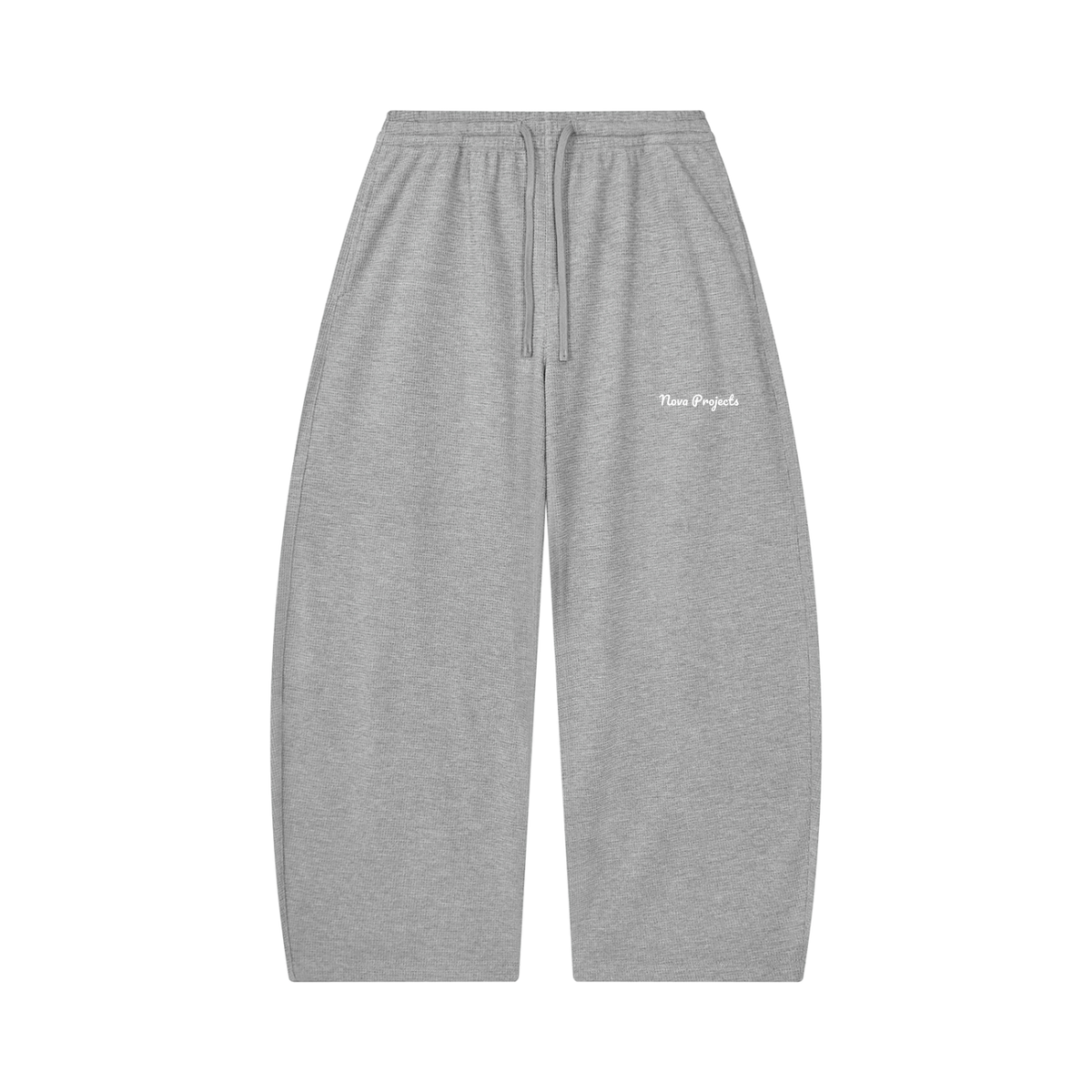 Baggy Unisex Waffle Sweatpants