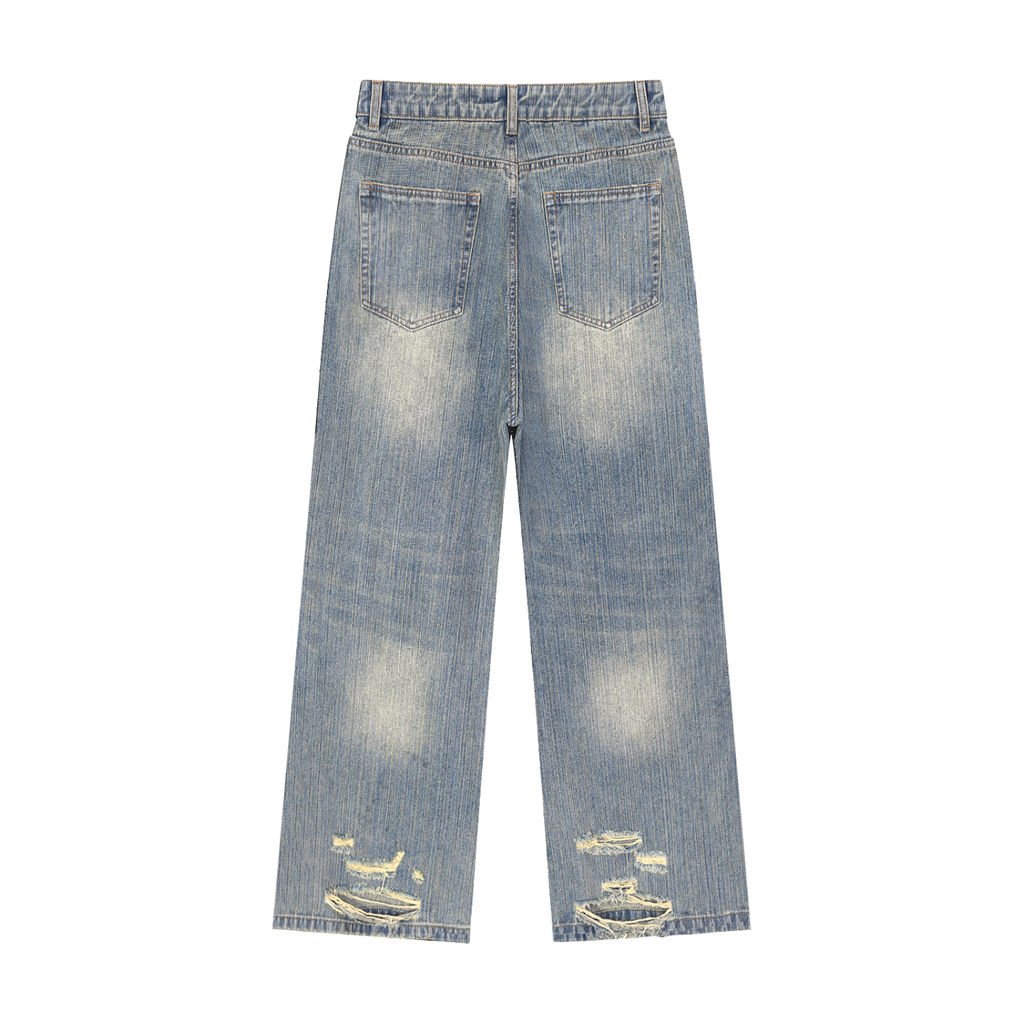 Nova Projects Vintage Wash Distressed Denim Jeans