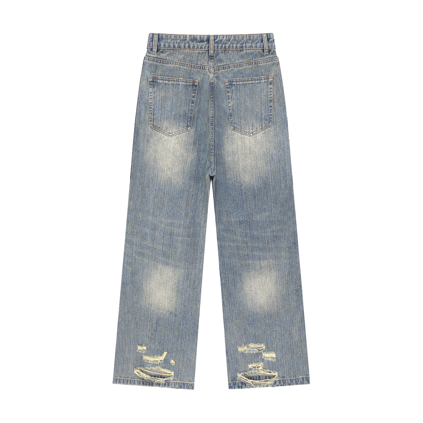 Nova Projects Vintage Wash Distressed Denim Jeans