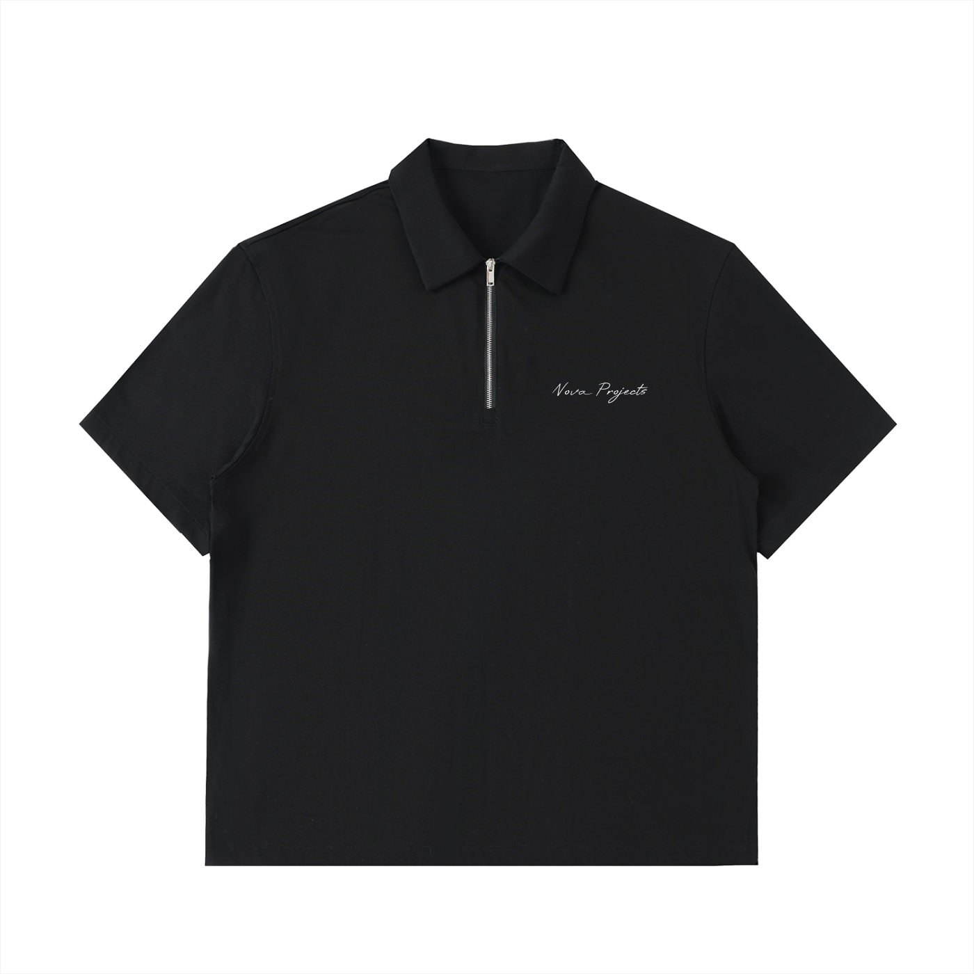 Nova Half-Zip Cotton Polo Shirt