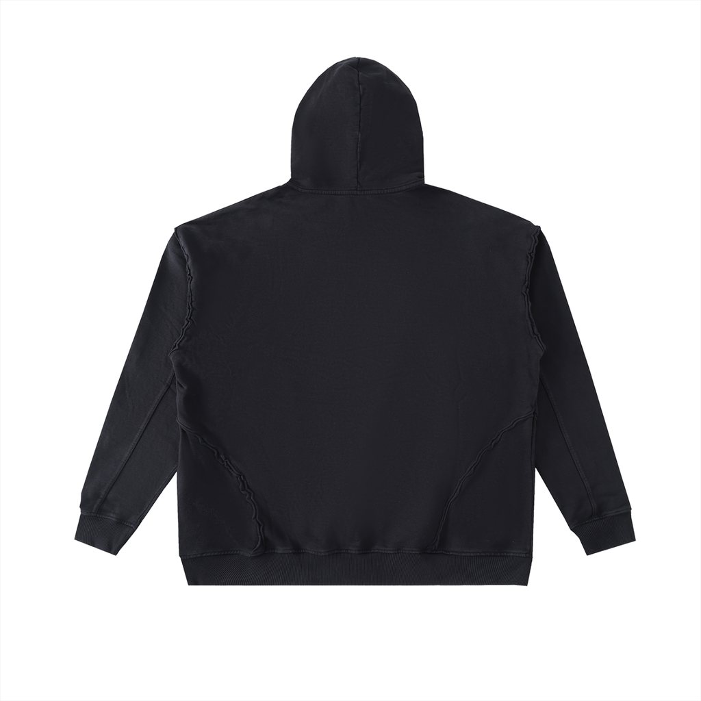 Nova Projects Raw-Seam Enzyme Washed Hoodie