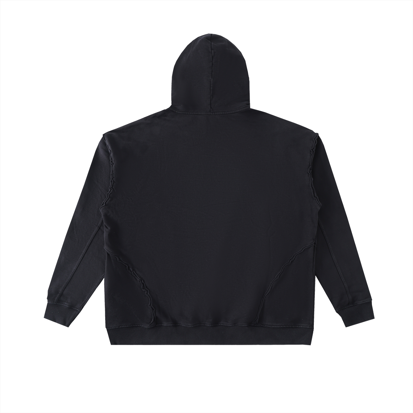 Nova Projects Raw-Seam Enzyme Washed Hoodie