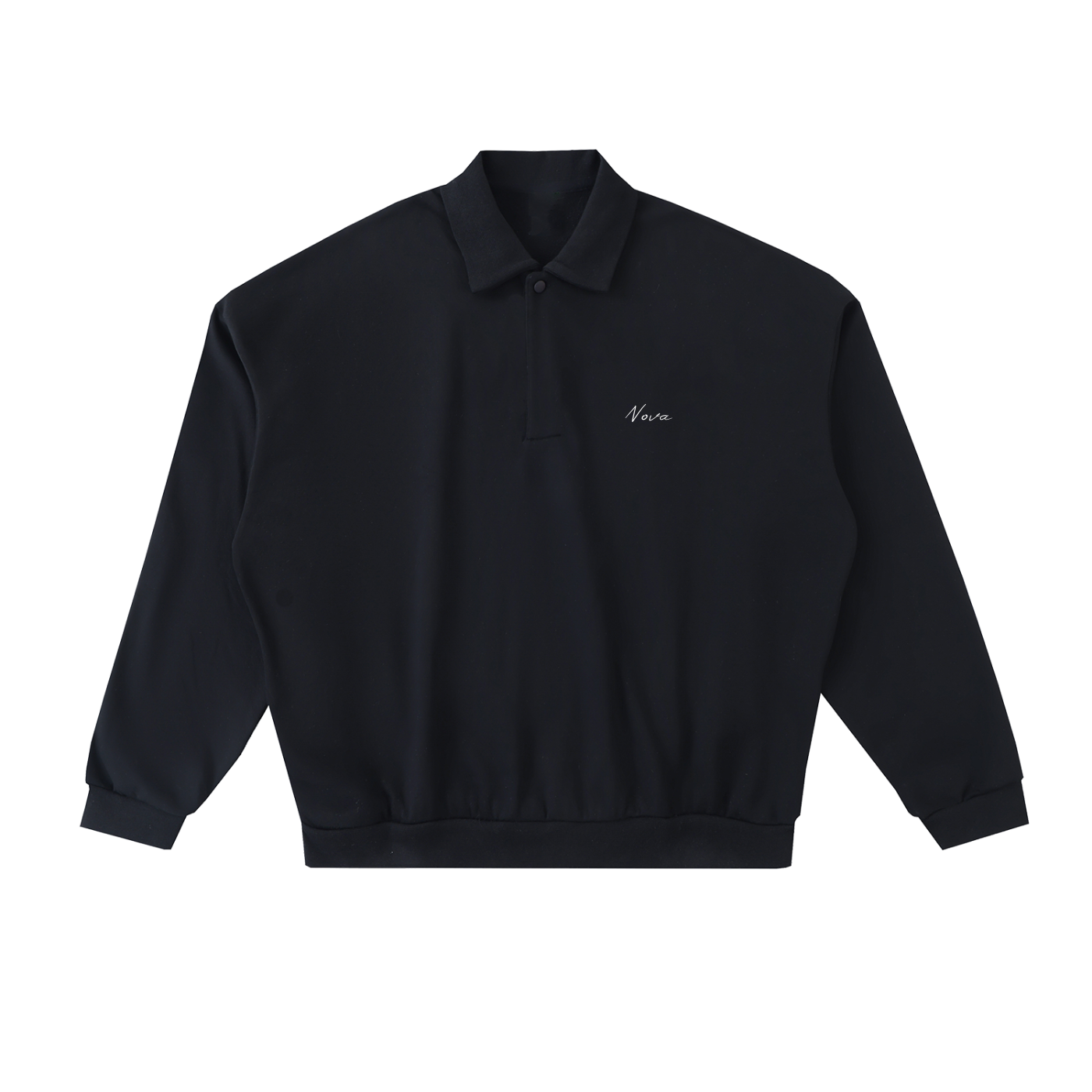 Nova Heavyweight Fleece Polo Sweatshirt