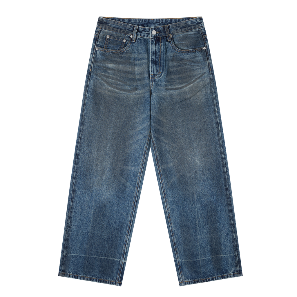 Nova Projects Vintage Wash Baggy Denim Jeans