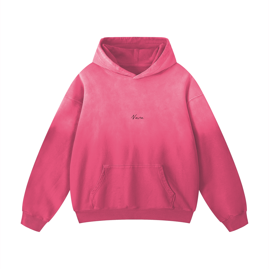 Nova Heavyweight Sunfade Oversized Hoodie