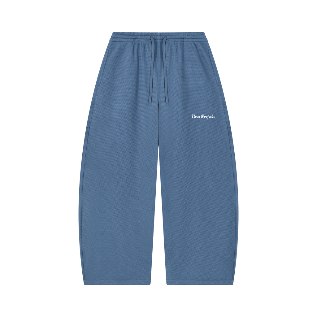 Baggy Unisex Waffle Sweatpants