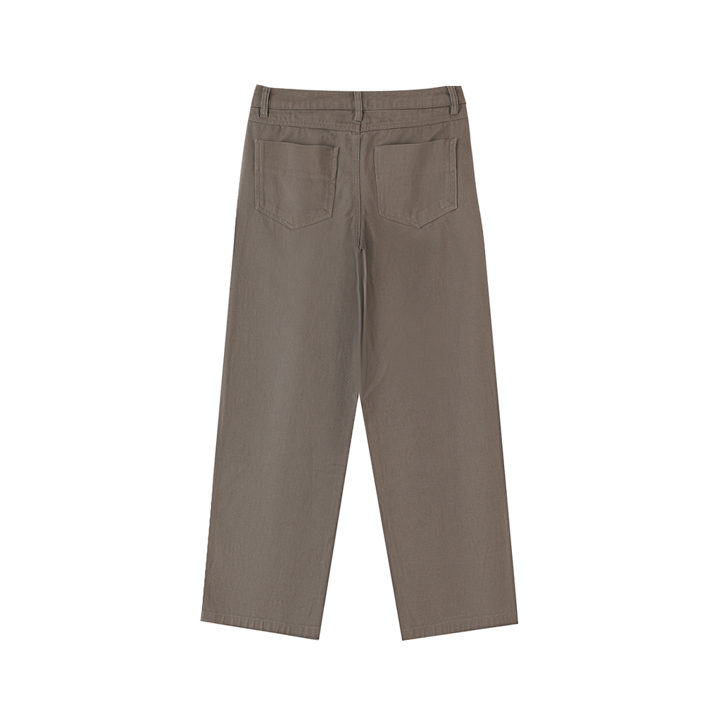 Nova Heavyweight Cotton Straight-Leg Pants