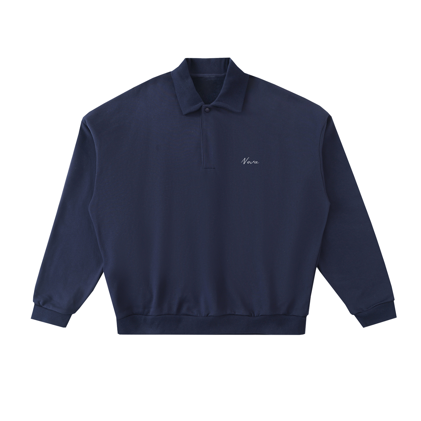 Nova Heavyweight Fleece Polo Sweatshirt