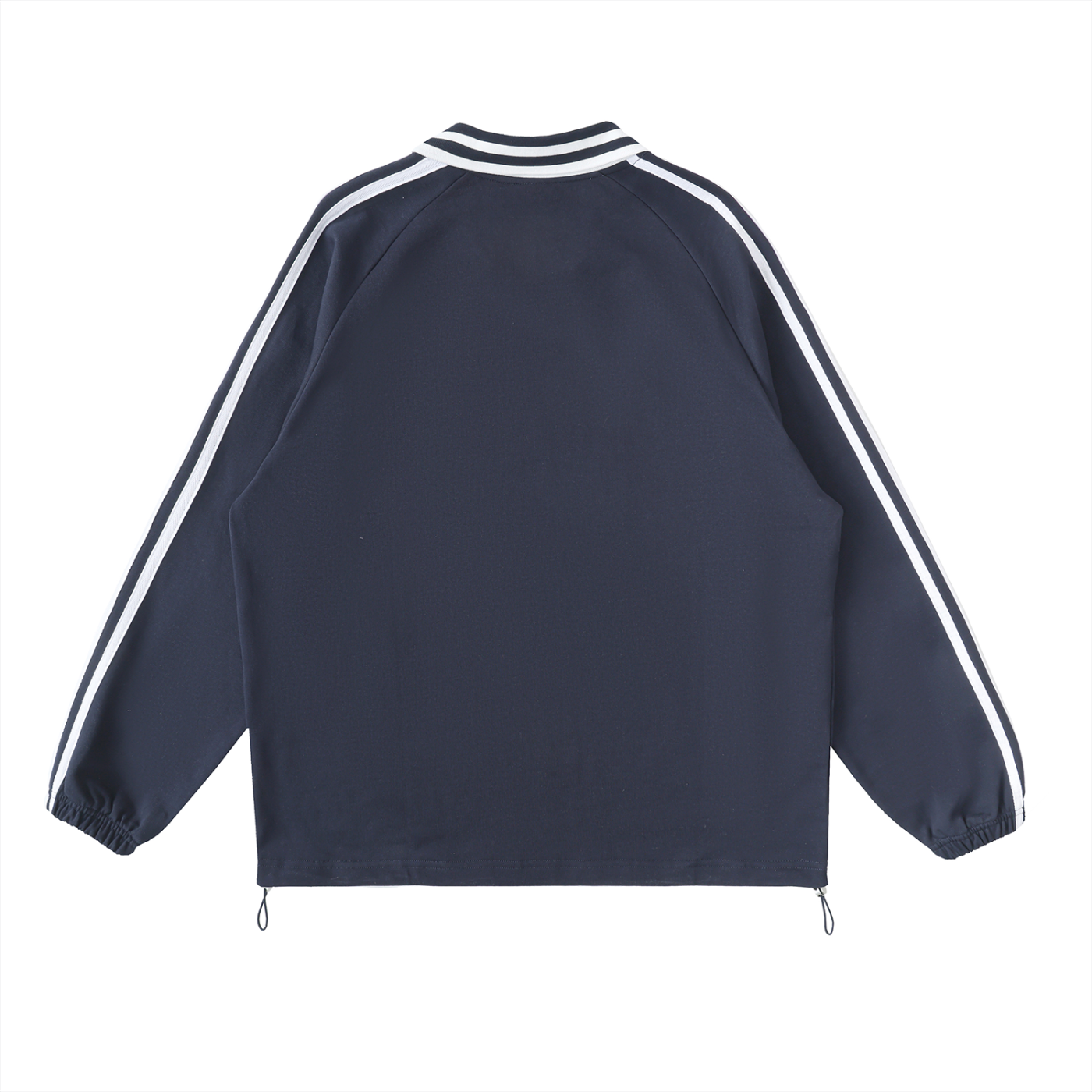Nova Contrast Striped Lapel Collared Shirt