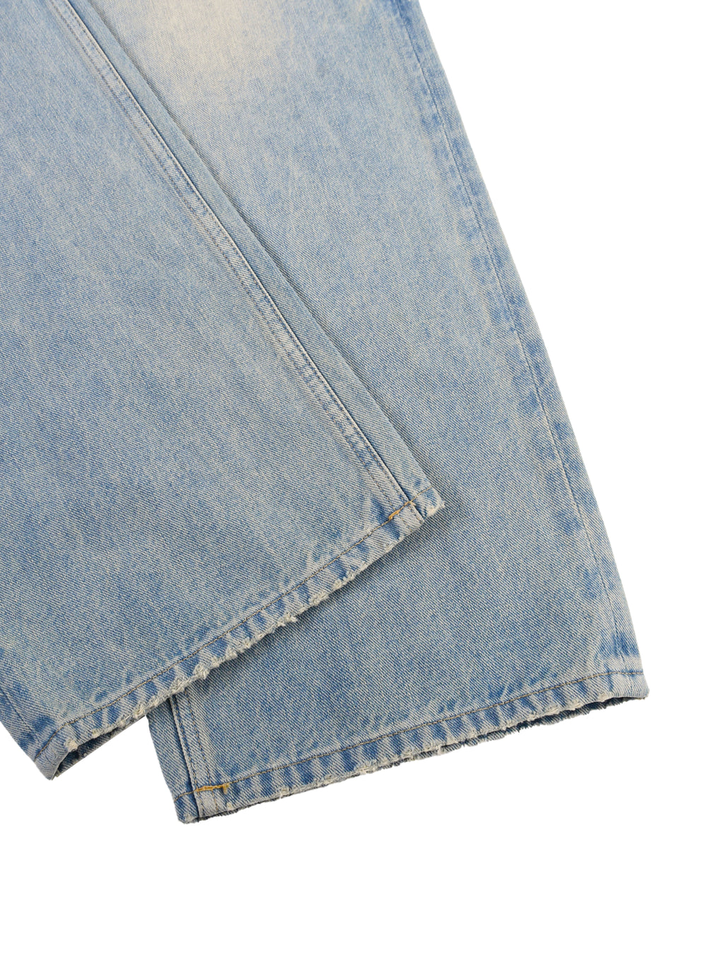 Nova Projects Sun Fade Raw Hem Denim Jeans