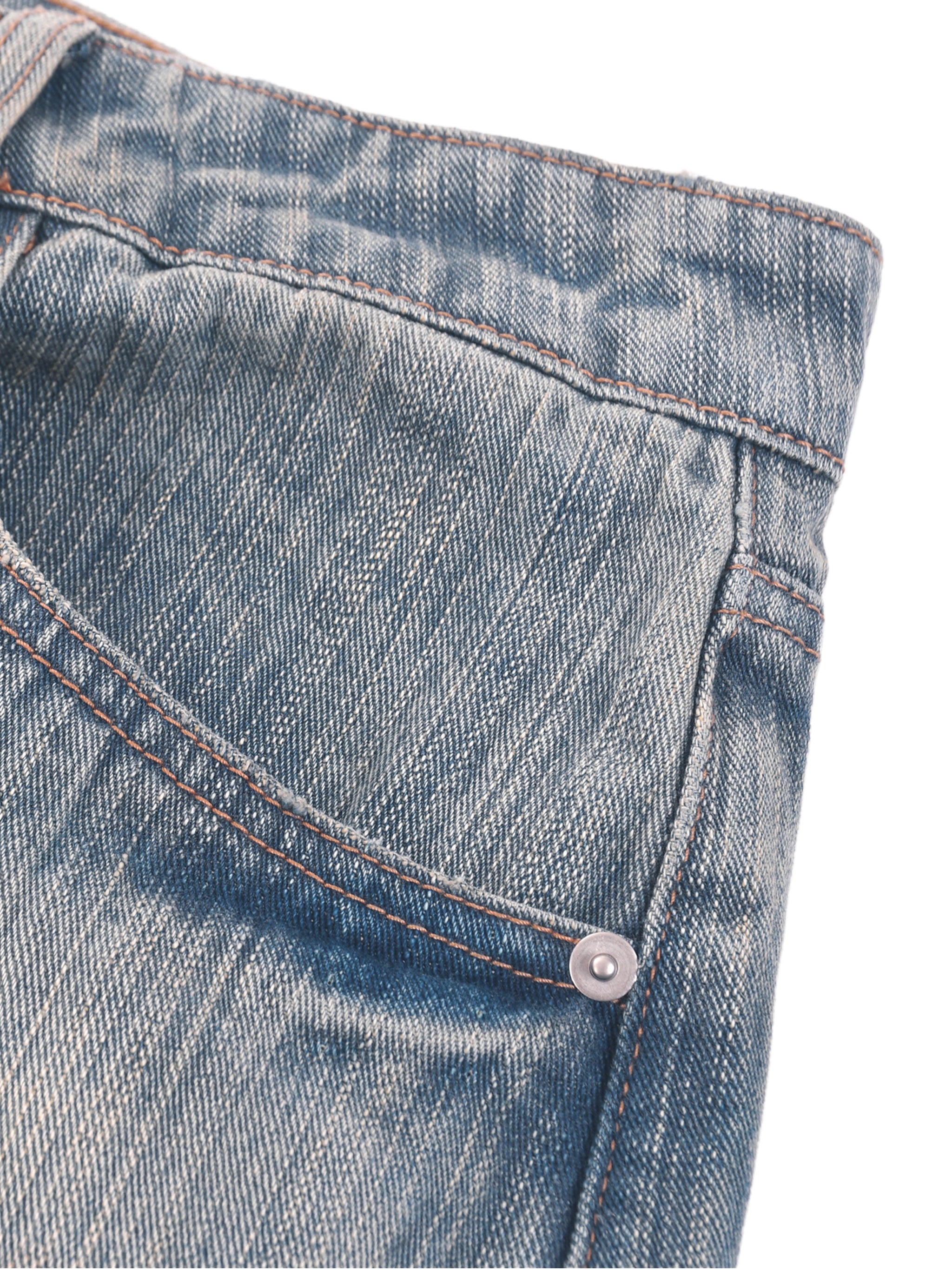 Nova Projects Vintage Wash Distressed Denim Jeans