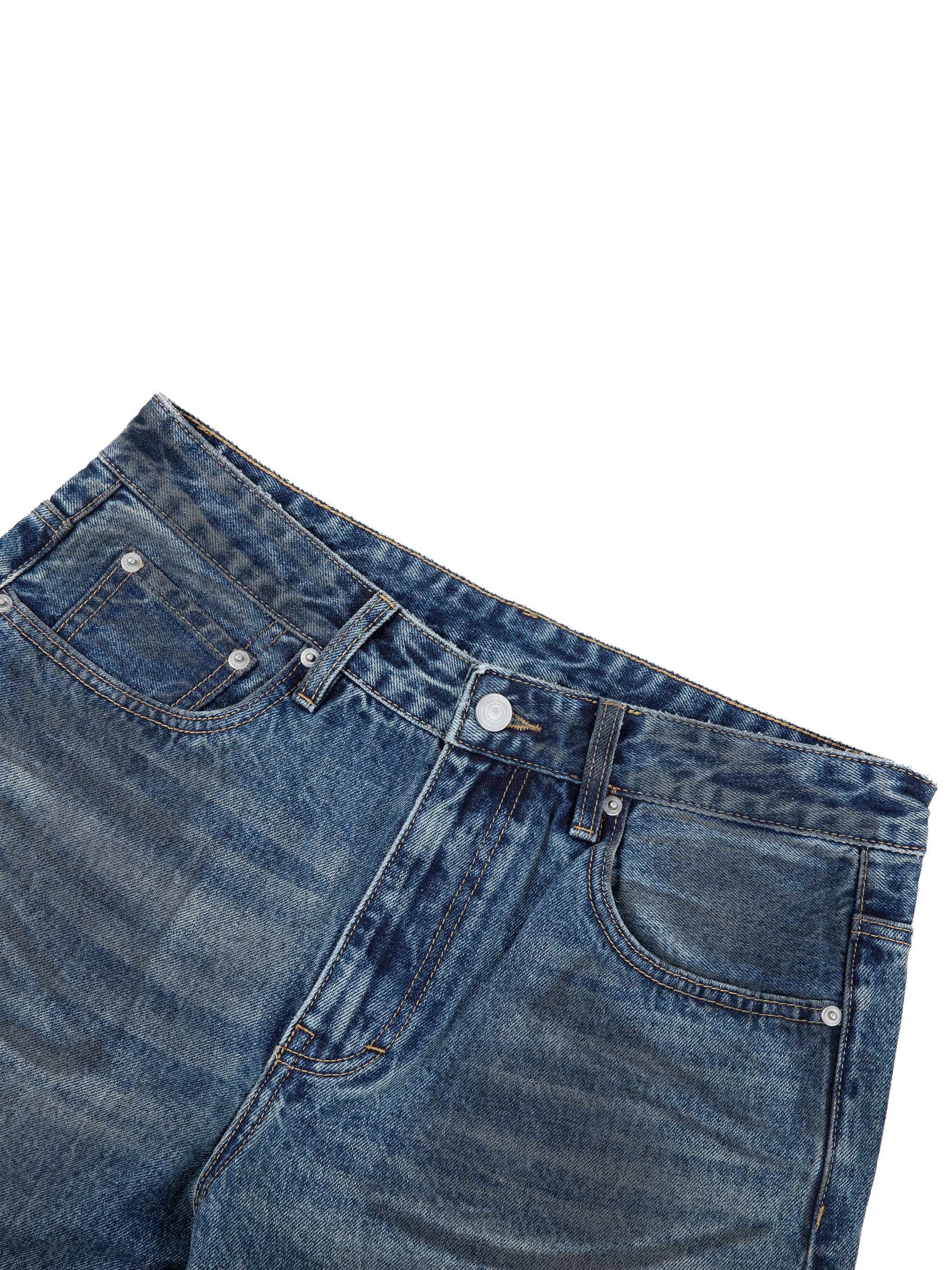Nova Projects Vintage Wash Baggy Denim Jeans
